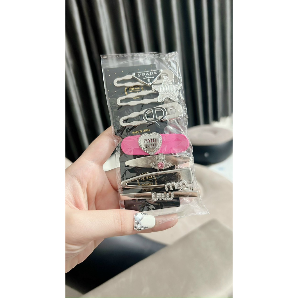 Set 7 Kẹp Tóc LUXURY Cho Bạn Gái