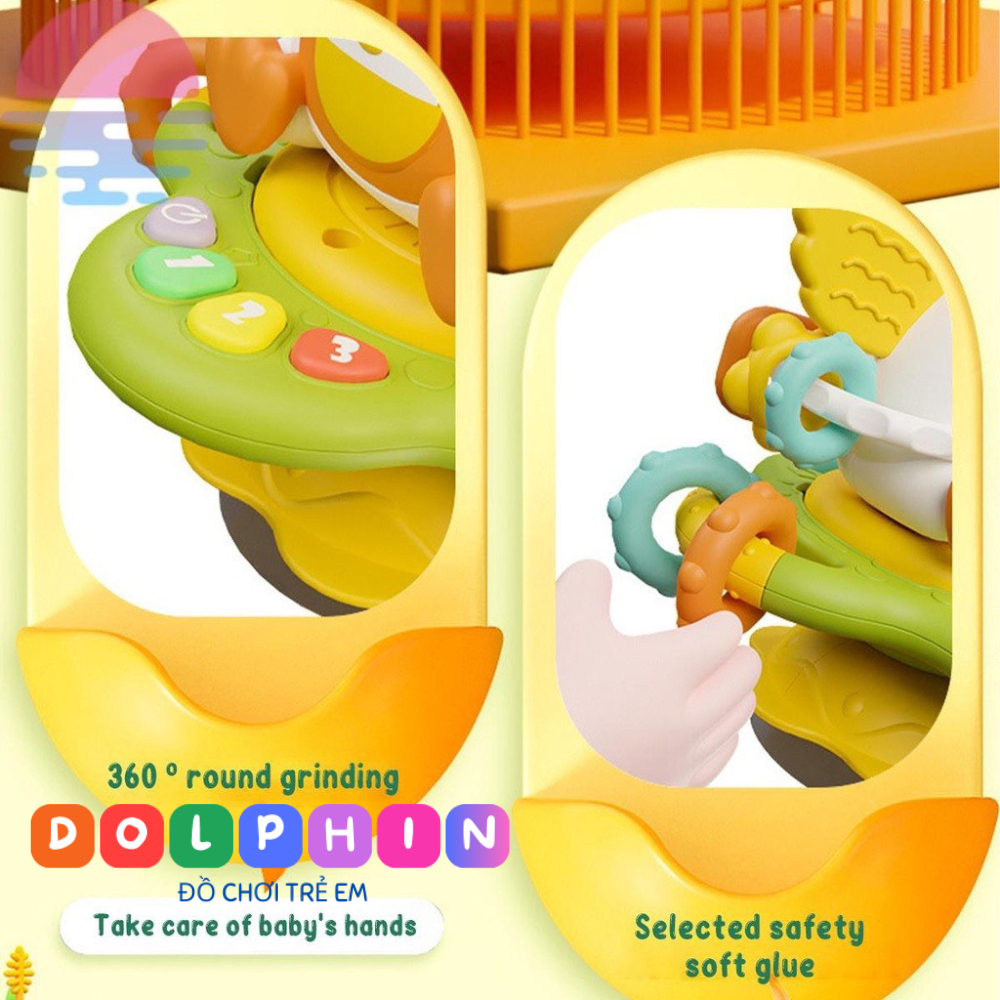 ĐỒ CHƠI CON VỊT MONTESSORI ĐỂ BÀN CHO BÉ ĂN DẶM