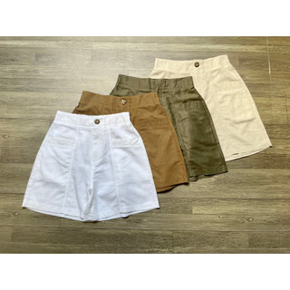 Quần short linen