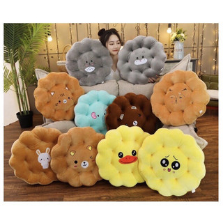 [ ĐỆM CHO BÉ ] ĐỆM NGỒI BỆT HÌNH HOA CHO BÉ 40CM NHIỀU MÀU DÀY 7CM SBK104