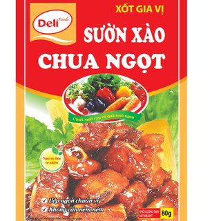 Sốt gia vị sườn xào chua ngọt 80g