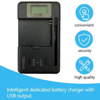 Sạc Đa Năng Pin Máy Ảnh Có Màn Hình LCD + USB