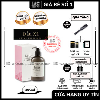 [ Mẫu Mới ] Kem Xả Lotus Sheshines 485ml ⚡Hàng Chính Hãng⚡ Siêu Mượt, Phục Hồi Tóc Khô Sơ Hư Tổn x2 - Waxshop - HR