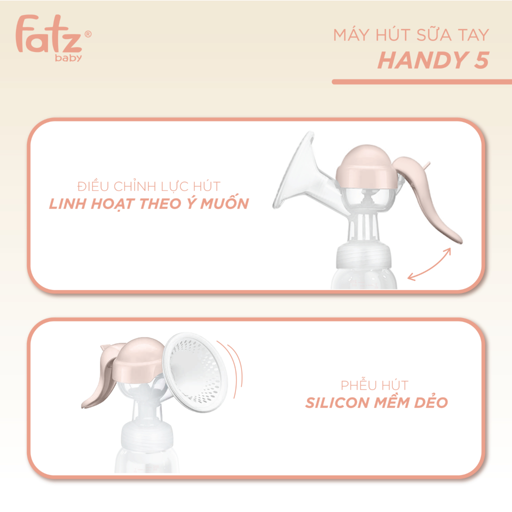 Máy hút sữa tay Fatzbaby Handy 5 FB1011HY