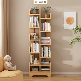 Kệ sách gỗ hình cây decor phòng phong cách Hàn nhãn hiệu Larot - Lp66