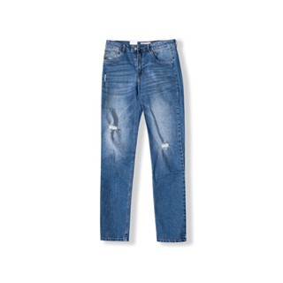 Quần Bò Rách Dekace Vải Jean Mềm Co Giãn