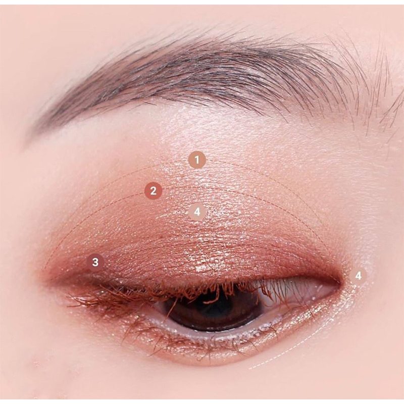 Bảng mắt Hai Lun Li Ren Color 16 ô 16g