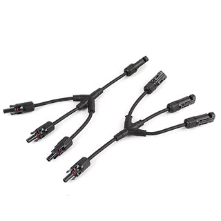 Jack MC4 3 đầu ra 1 cút nối chuyên dụng cho cáp pin năng lượng mặt trời nối song song 3 tấm pin