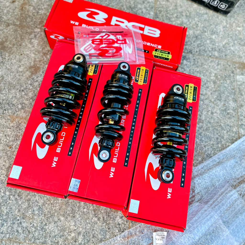 Phuộc RCB S2 Đen Ty Vàng Exciter Winner