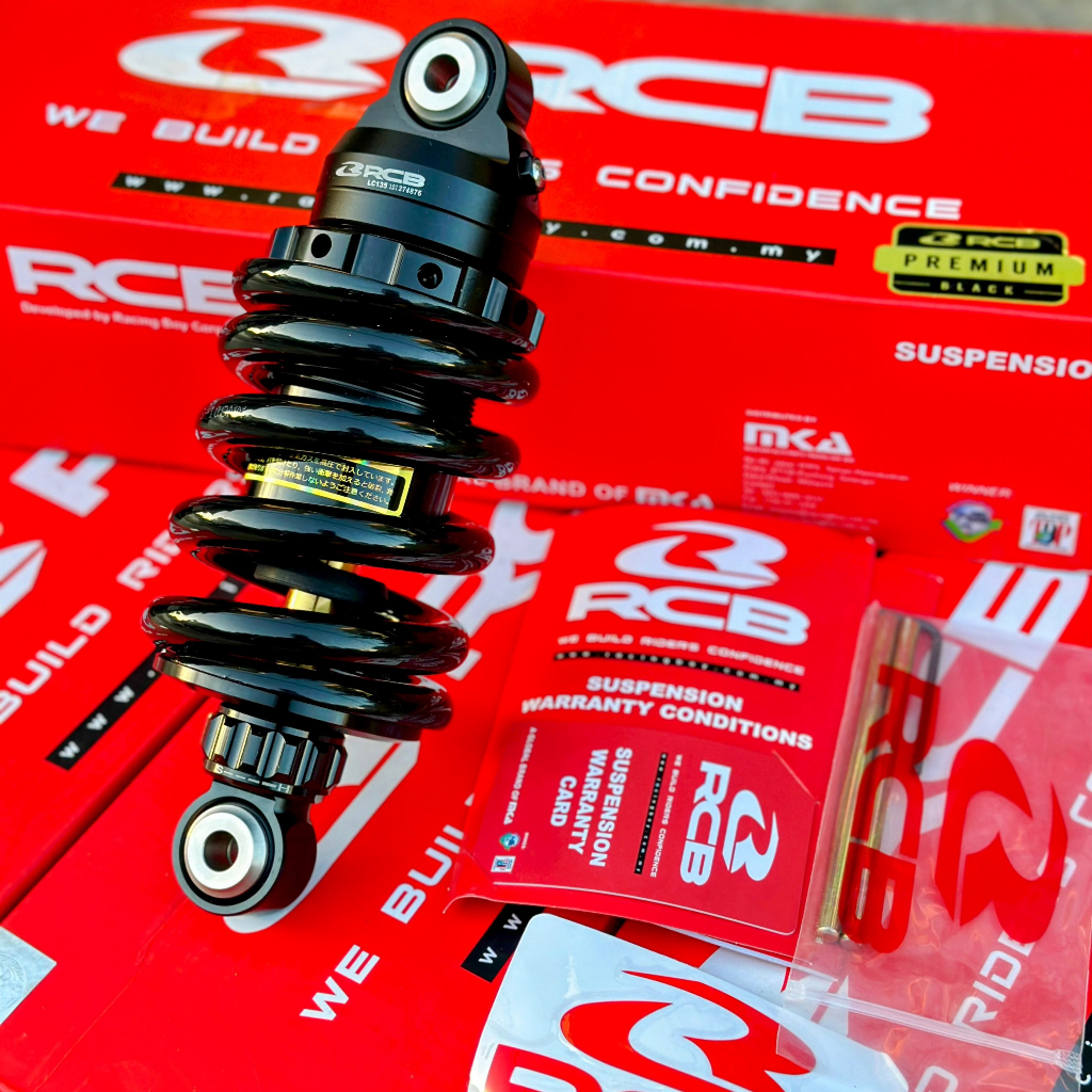 Phuộc RCB S2 Đen Ty Vàng Exciter Winner