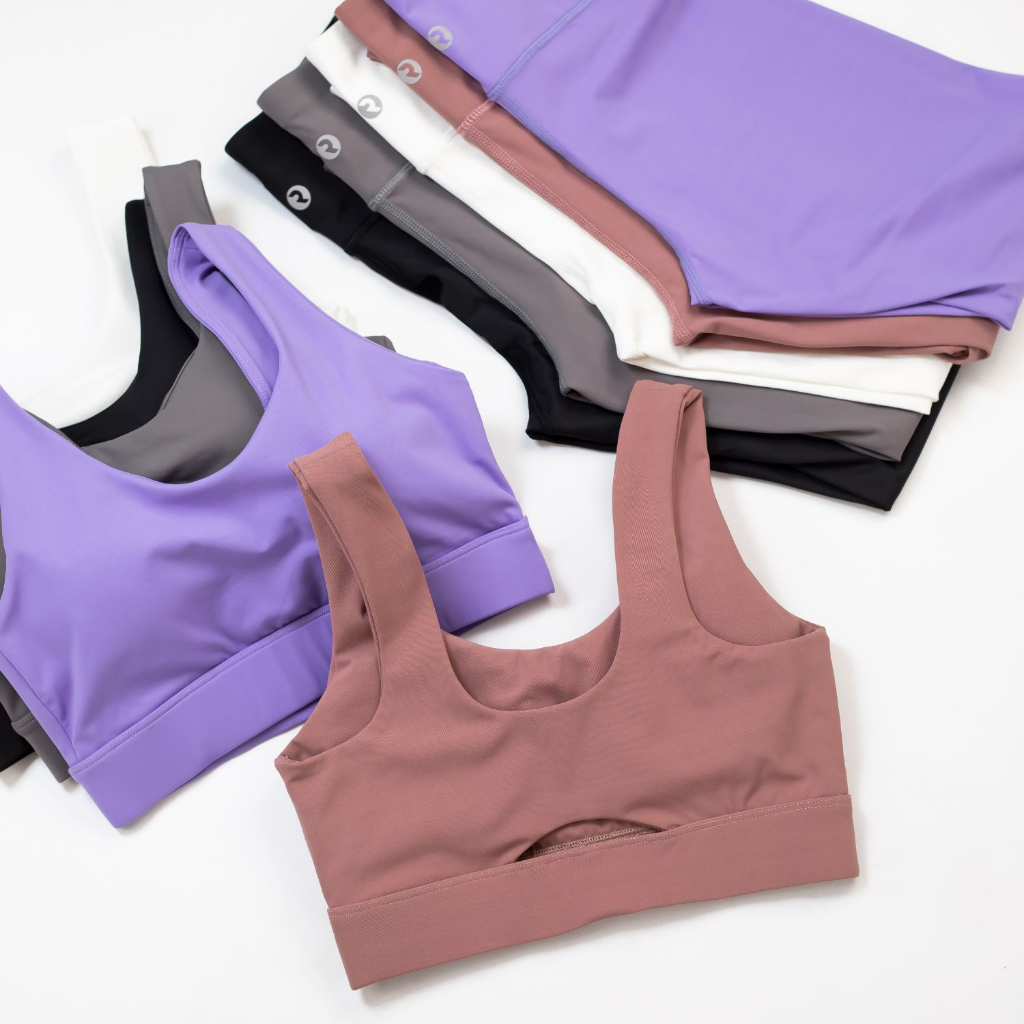 Set Bộ Đồ Tập Gym,Yoga,Aerobic Nữ Reeta Áo Có Mút Ngực,Quần Dài Lưng Cao Chất Vải Co Dãn,Thoáng Khí