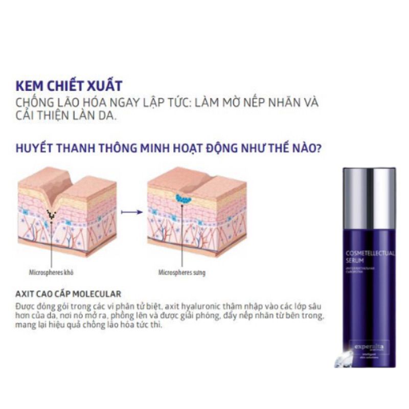 Serum dưỡng da Experalta Platinum 50ml