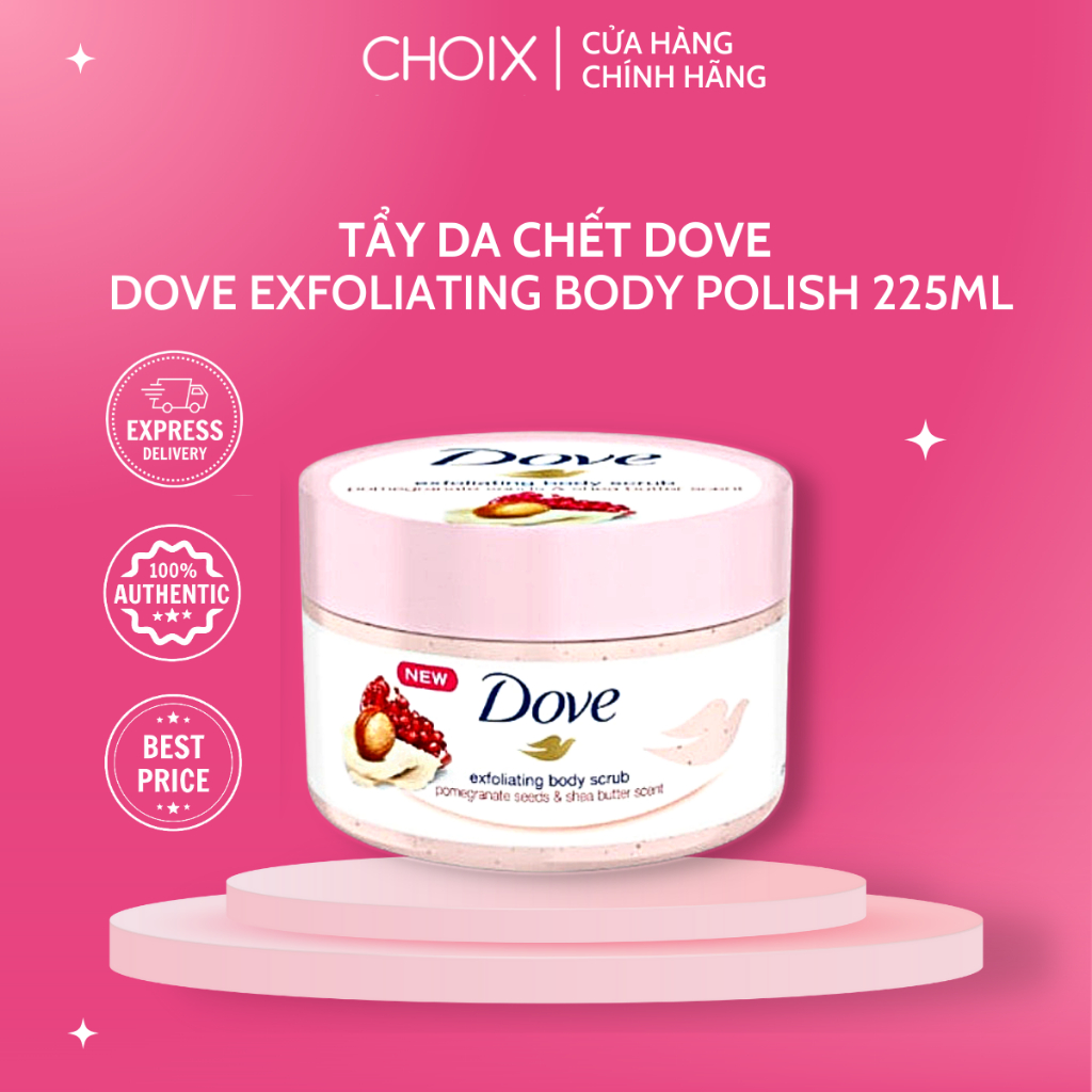 TẨY DA CHẾT DOVE Exfoliating Body Polish