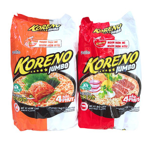 MÌ ĂN LIỀN KORENO JUMBO ( LỐC 10 GÓI)