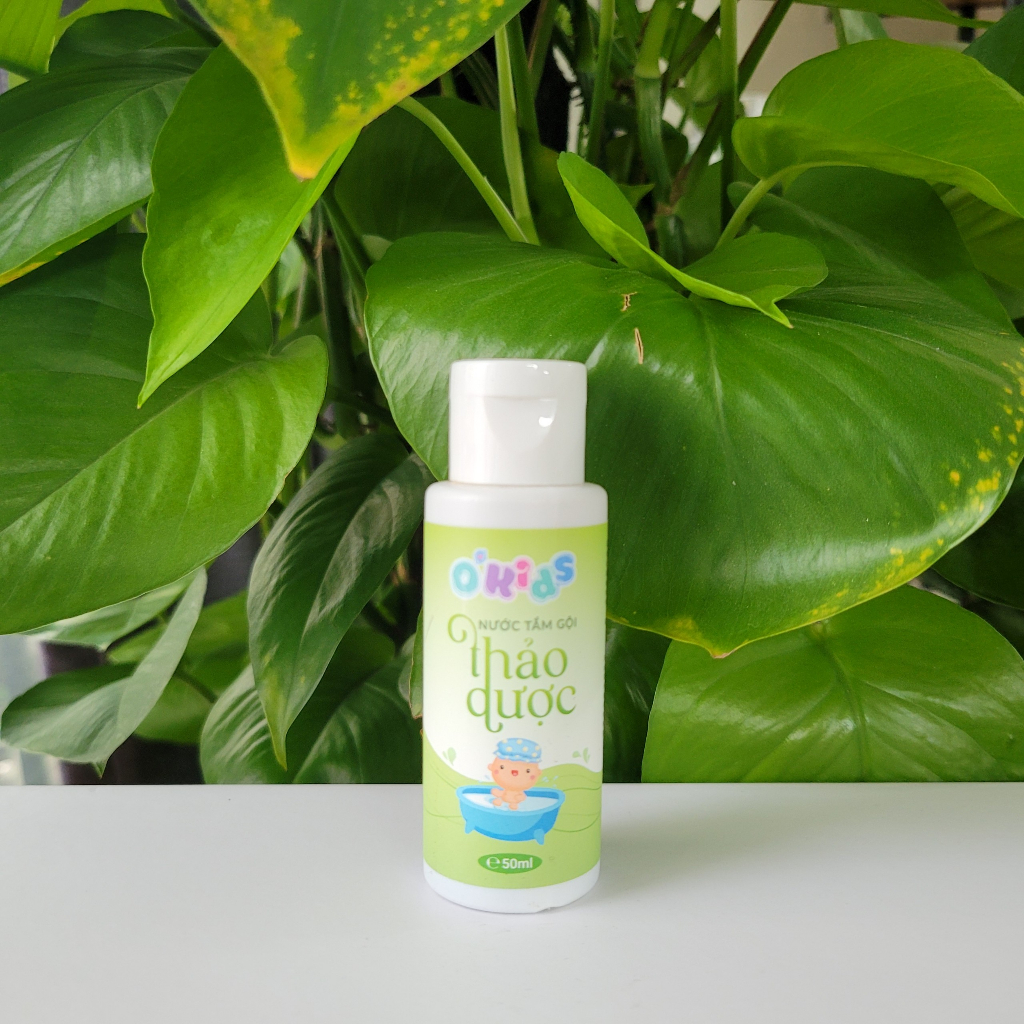 NƯỚC TẮM GỘI THẢO DƯỢC TRẺ EM O'KIDS 50ML