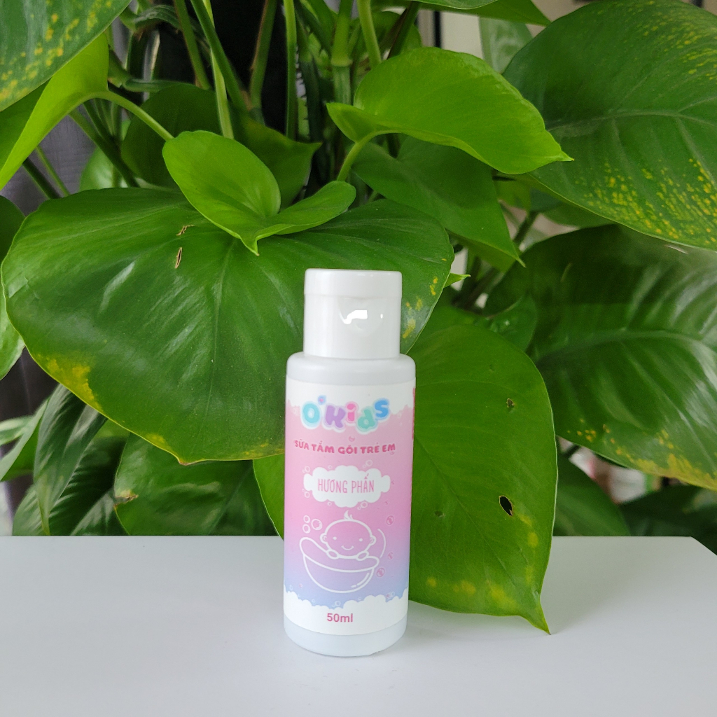 SỮA TẮM GỘI THẢO DƯỢC TRẺ EM O'KIDS 50ML