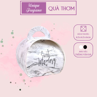 Hộp quà cưới - set 10 hộp giấy nhỏ mini đựng quà/ decor đám cưới/ quà cưới tặng khách - unique fragrance