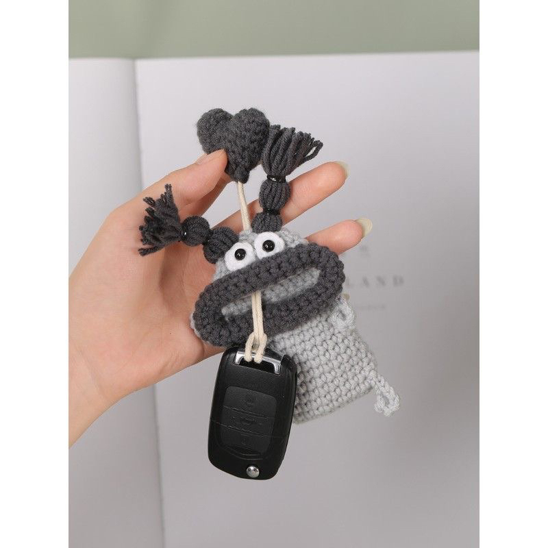 Túi đựng chìa khóa xe máy, xe ô tô handmade môi trề