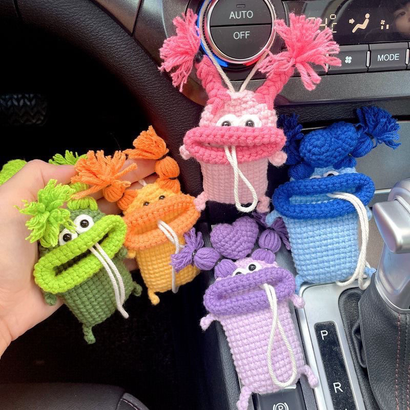 Túi đựng chìa khóa xe máy, xe ô tô handmade môi trề