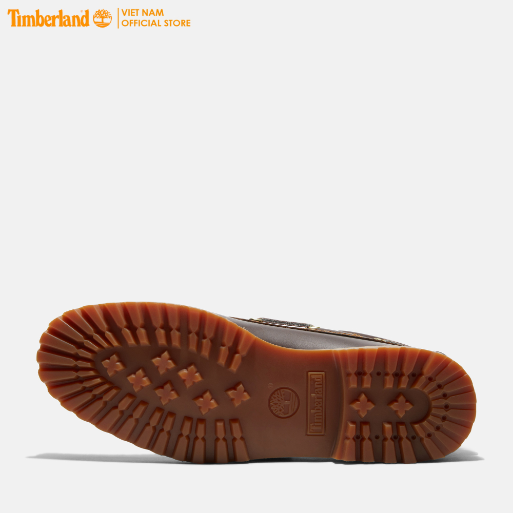 [Original] Timberland Giày Lười Nam - Men's Authentics 3 Eye Classic Md Brown Full Grain TB03000322