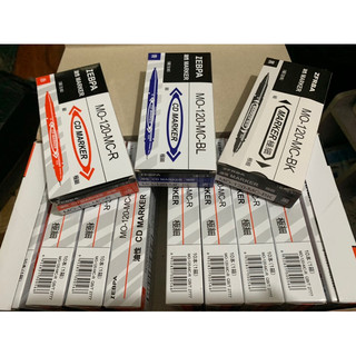 Bút lông dầu 2 đầu zebra nhật bản, bút dạ kính 2 đầu mo120