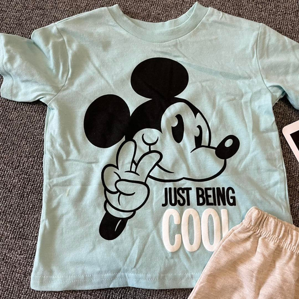 BỘ THUN COTTON MICKEY CHO BÉ XUẤT XỊN