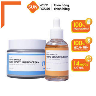 Combo Kem Dưỡng Ẩm Và Serum Sáng Da C'NEW LAB Tăng Cường Độ Ẩm, Ngừa Nhăn Da Và Giúp Da Trắng Sáng, Mịn Màng