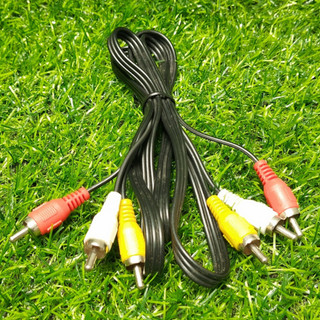 Cáp av 6 đầu hoa sen rca dài 1m