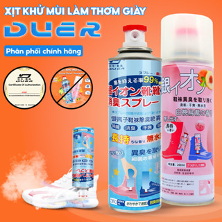 Chai xịt khử mùi hôi giày dép công nghệ nano bạc Ag+ Shoes 2h 1 lọ 260ml, bình làm thơm.