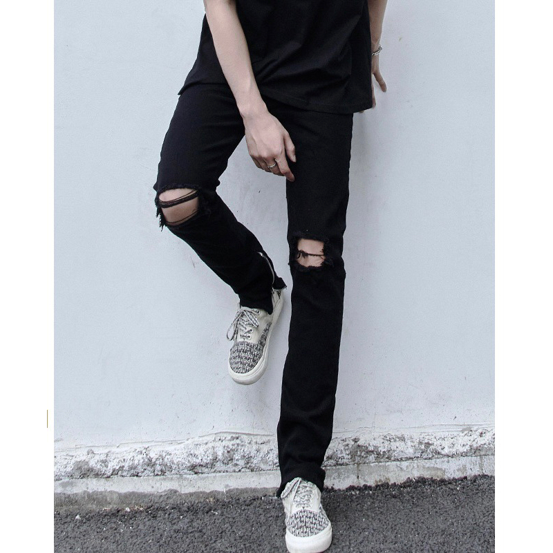 Quần jeans zipper G620 , vải denim cao cấp