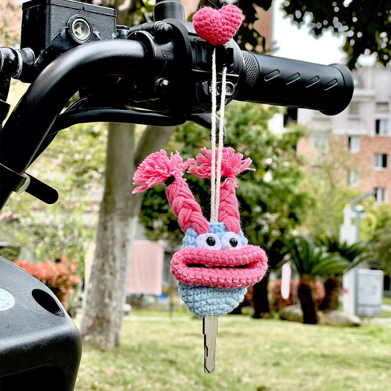 Móc khóa,Bọc chìa khóa xe, chìa khoá nhà môi trề handmade