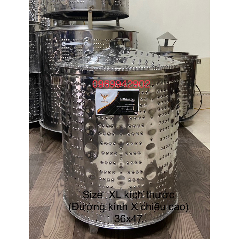 Lồng hóa vàng mã inox 430