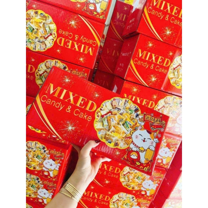 BÁNH MIX ĐÀI LOAN THÙNG MIX 2KG