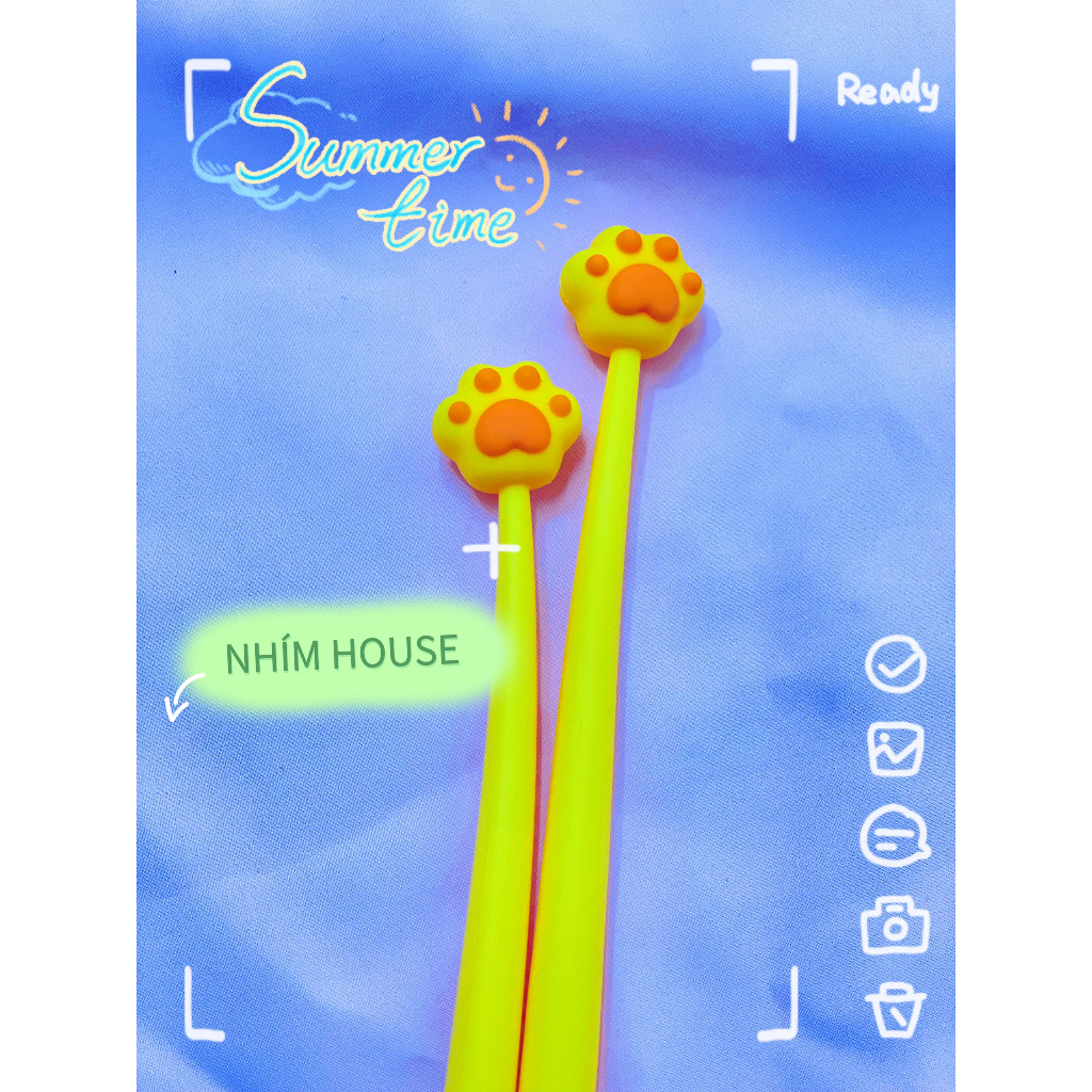 Bút dẻo cute đáng yêu mực gel