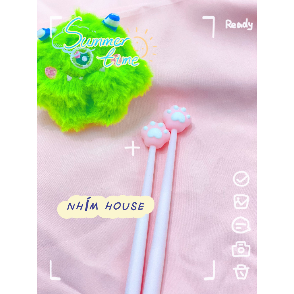 Bút dẻo cute đáng yêu mực gel