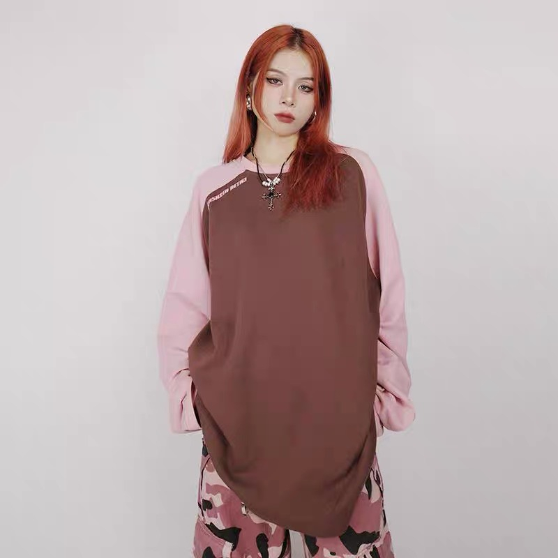 Áo Thun Raglan Dài tay cổ tròn From rộng KL Unisex