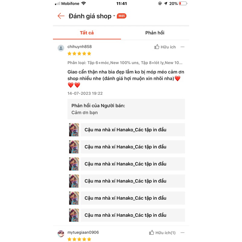 Cậu ma nhà xí Hanako_ All Các tập in đầu