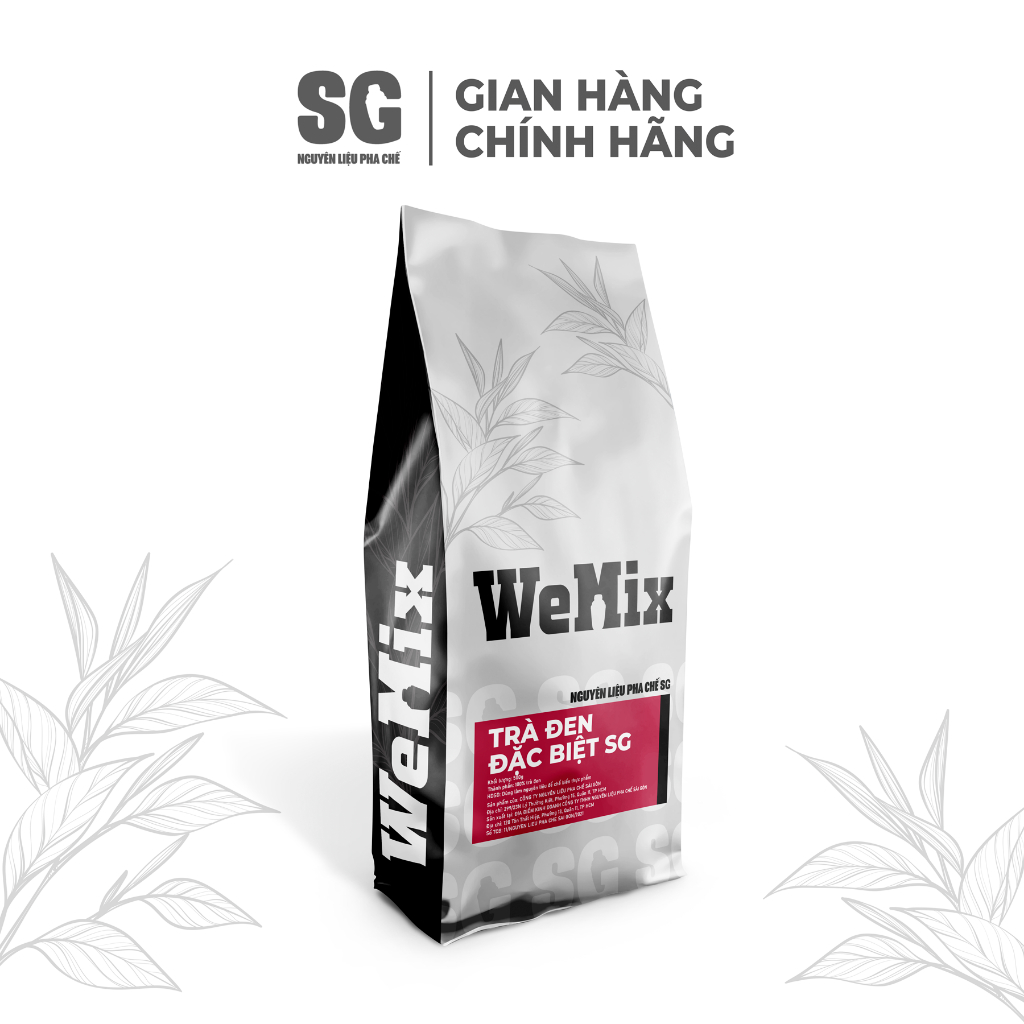 Trà Đen Đặc Biệt | Túi lớn 500g | Đa Ứng Dụng Pha Chế Trà Sữa, Trà Trái Cây, Topping, Làm Bánh | Nguyên Liệu Pha Chế SG