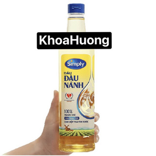 Dầu đậu nành Simply chai 1 lít