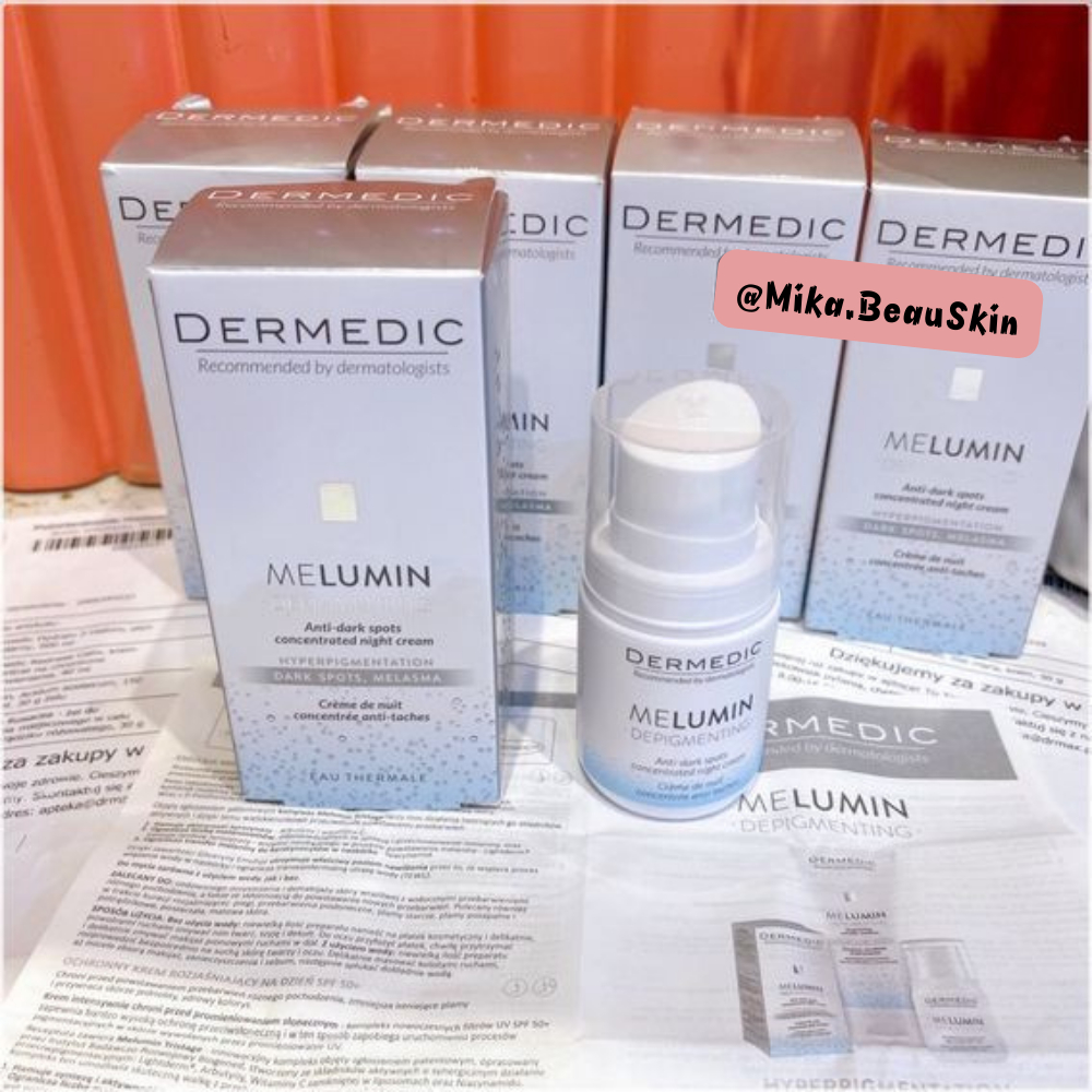 Kem Dưỡng Trắng Da Ban Đêm MELUMIN Anti-dark spots concentrated night cream