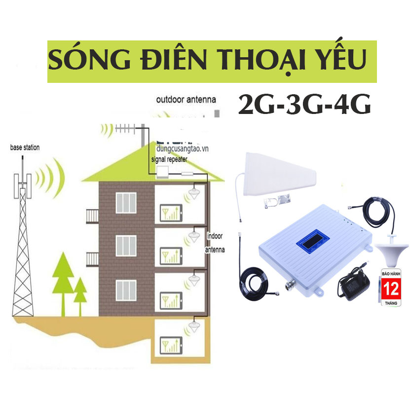 Bộ thu phát sóng 2G 3G 4G dùng cho các nhà mạng nơi có sóng yếu