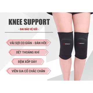 Bộ đôi đai cuốn bảo vệ đầu gối khi chơi thể dục, thể thao 1 đôi gf517k