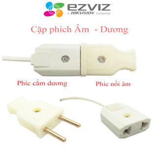 Phích âm liền dây - Phích dương cắm điện Chuyên Dụng Cho Camera và Thiết Bị Điện