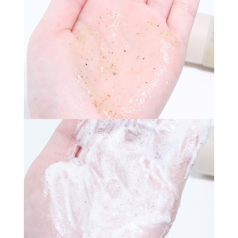 Sữa rửa mặt tẩy da chết Organience Br Soft Peeling to Foam Cleanser