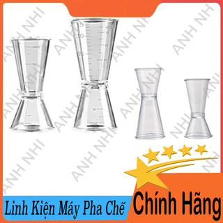 Ly đong 2 đầu 10/20ml hoặc 20/40ml - zig đong 2 đầu - jigger 2 đầu định lượng 10/20, 20/40ml