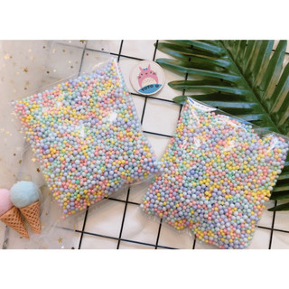 Hạt xốp đủ màu/ màu pastel 5k 10k một bịch 15gr
