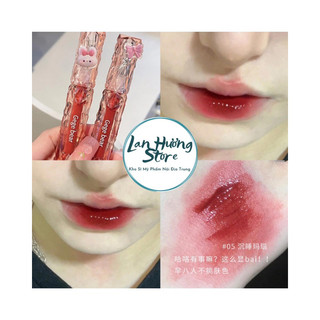 Son Gegebear Crystal lens lip Bóng lì