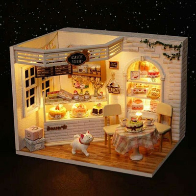 Mô hình nhà gỗ, nhà búp bê DIY hãng CUTEROOM 3013, 3016, H-014
