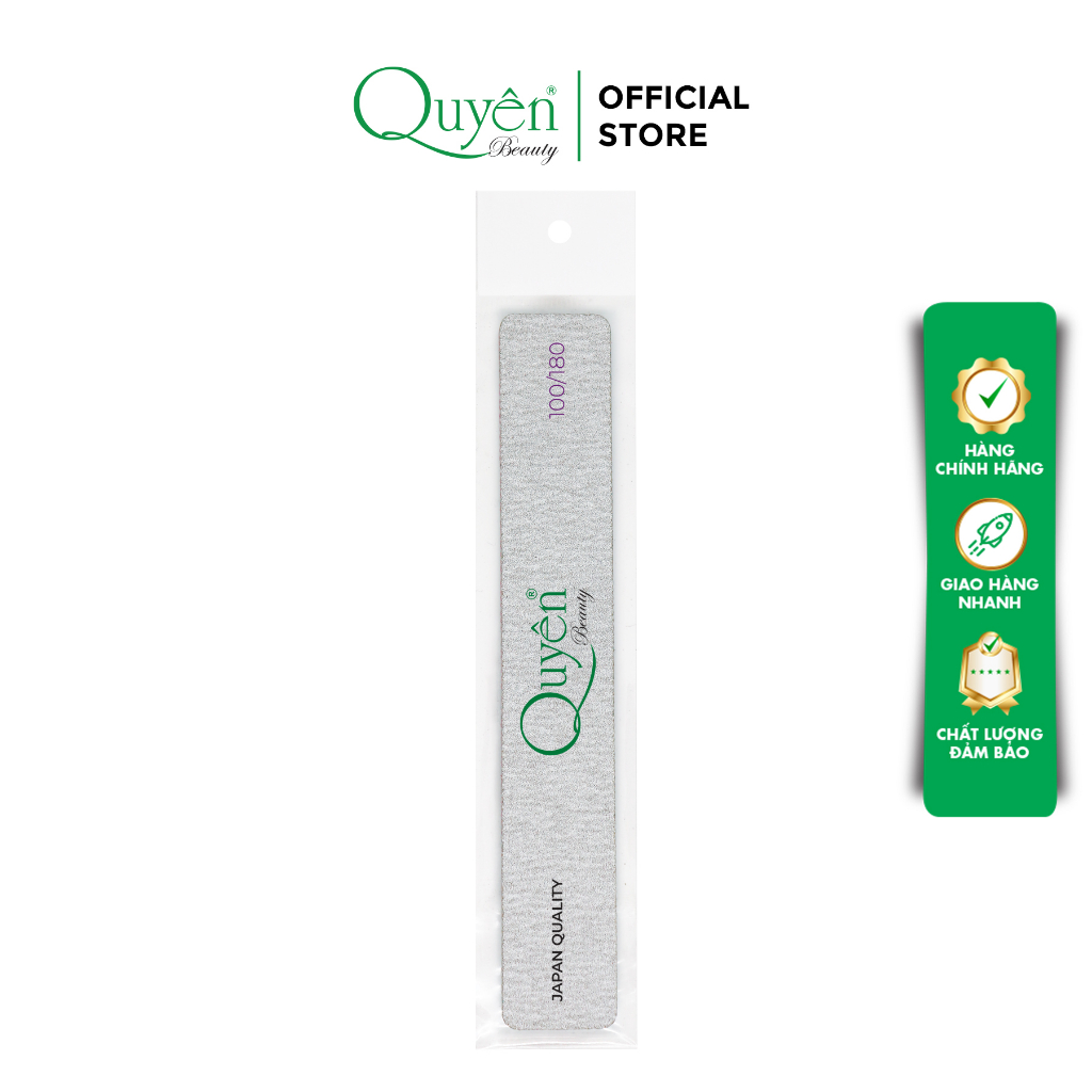 Dũa Móng Tay Vuông Giấy 3D Cao Cấp Dụng Cụ Làm Nail Mỹ Phẩm Quyên Chính Hãng DGQ803 Chuyên Dụng Cho Nails