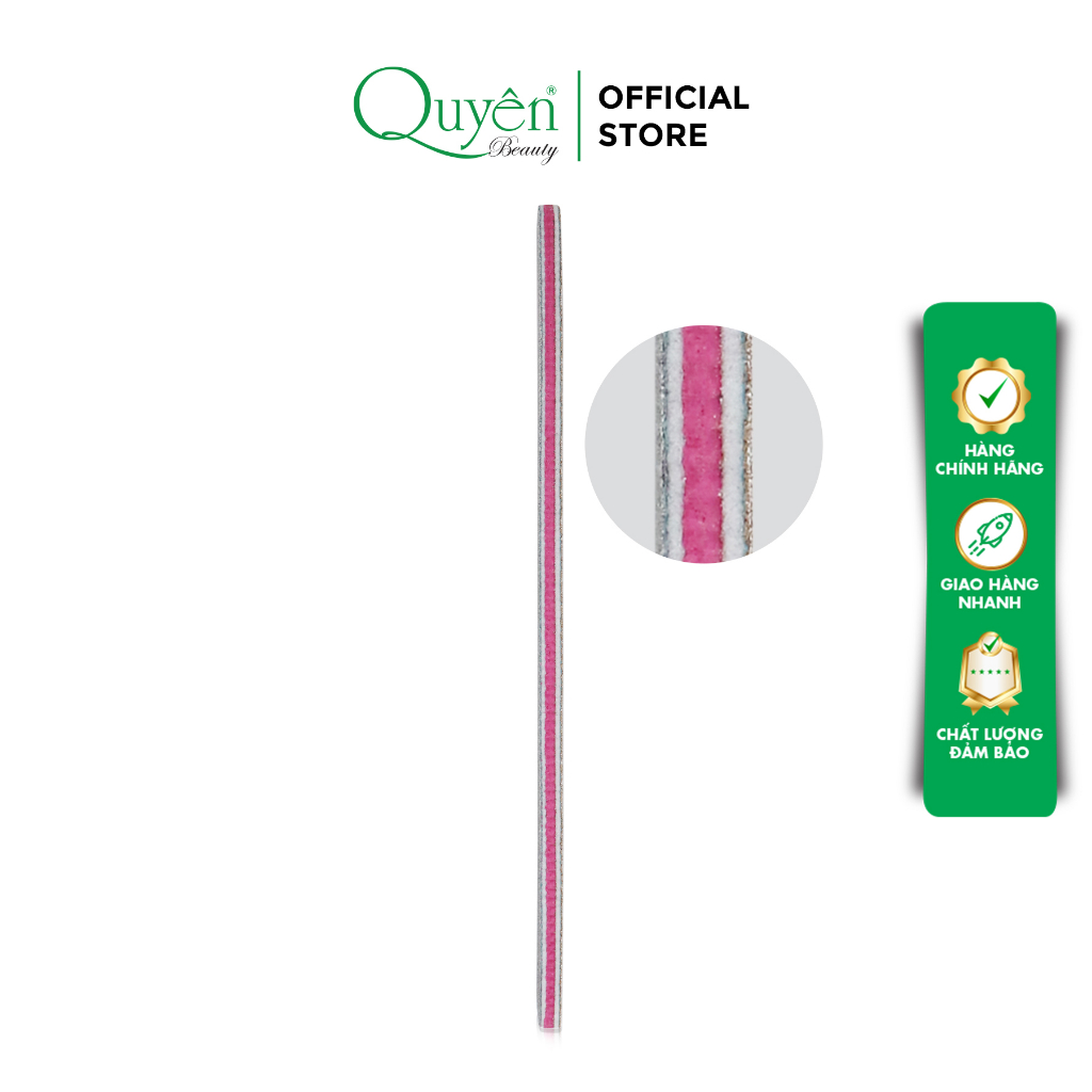 Dũa Móng Tay Vuông Giấy 3D Cao Cấp Dụng Cụ Làm Nail Mỹ Phẩm Quyên Chính Hãng DGQ803 Chuyên Dụng Cho Nails